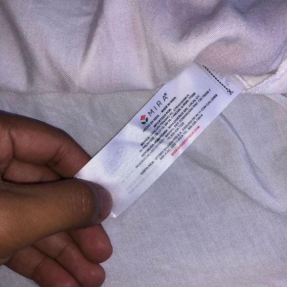 Anthropologie Mira Beige Bohemian Red Embroidered Tunic Rayon Blouse, Sz Medium - Picture 4 of 7